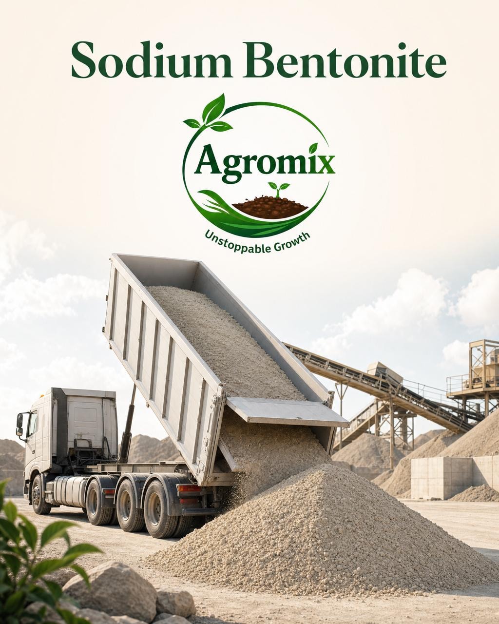 Sodium Bentonite mineral product